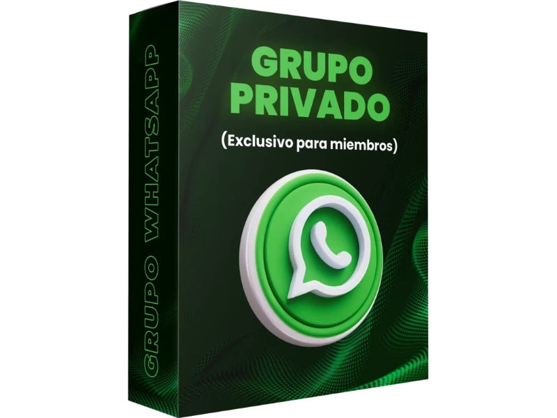 Mockup de la Comunidad Privada.